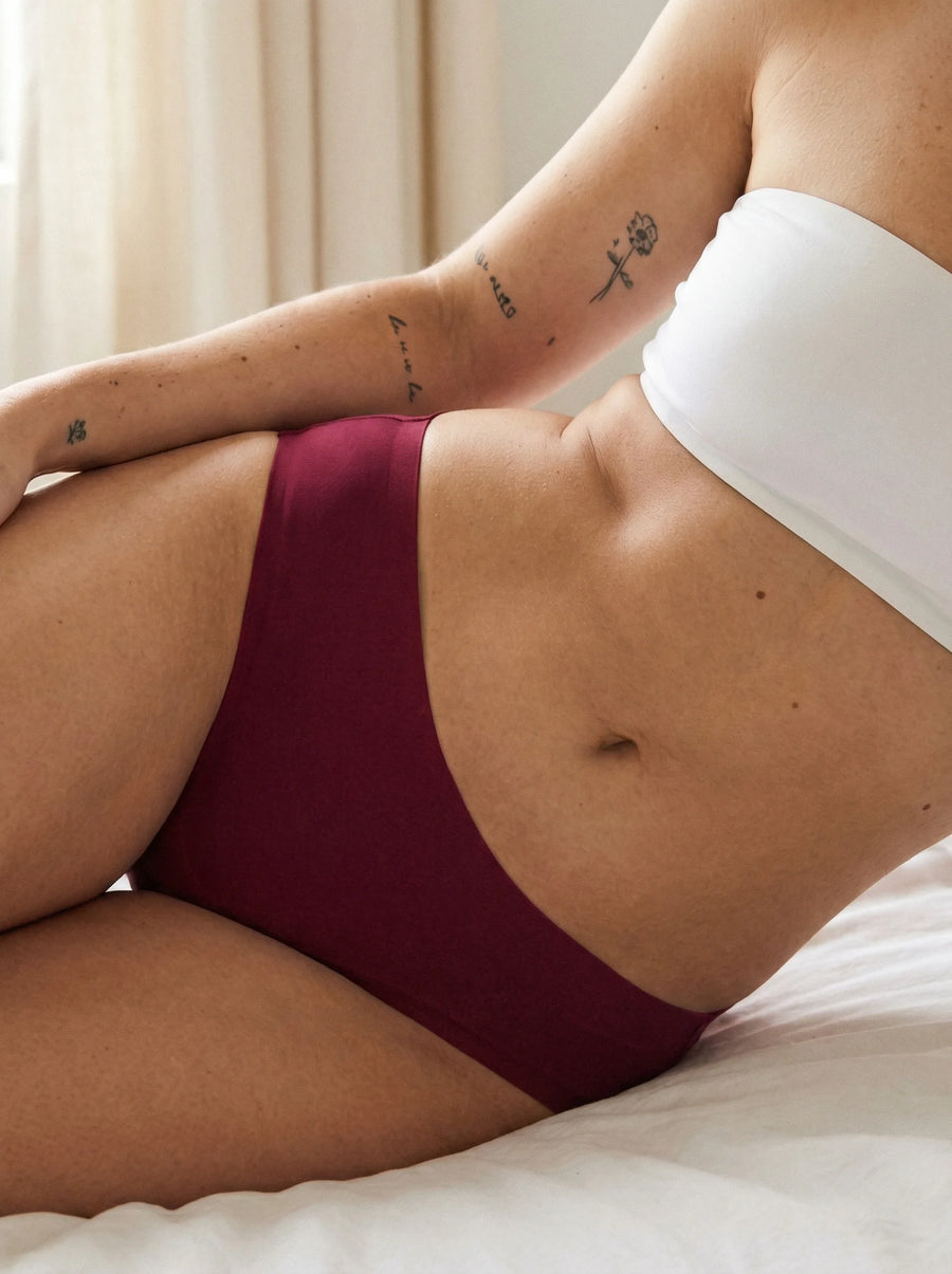 Classic 2.0 Brief | 100% anti-perdite, giorno e notte | Rosso | mutande mestruali