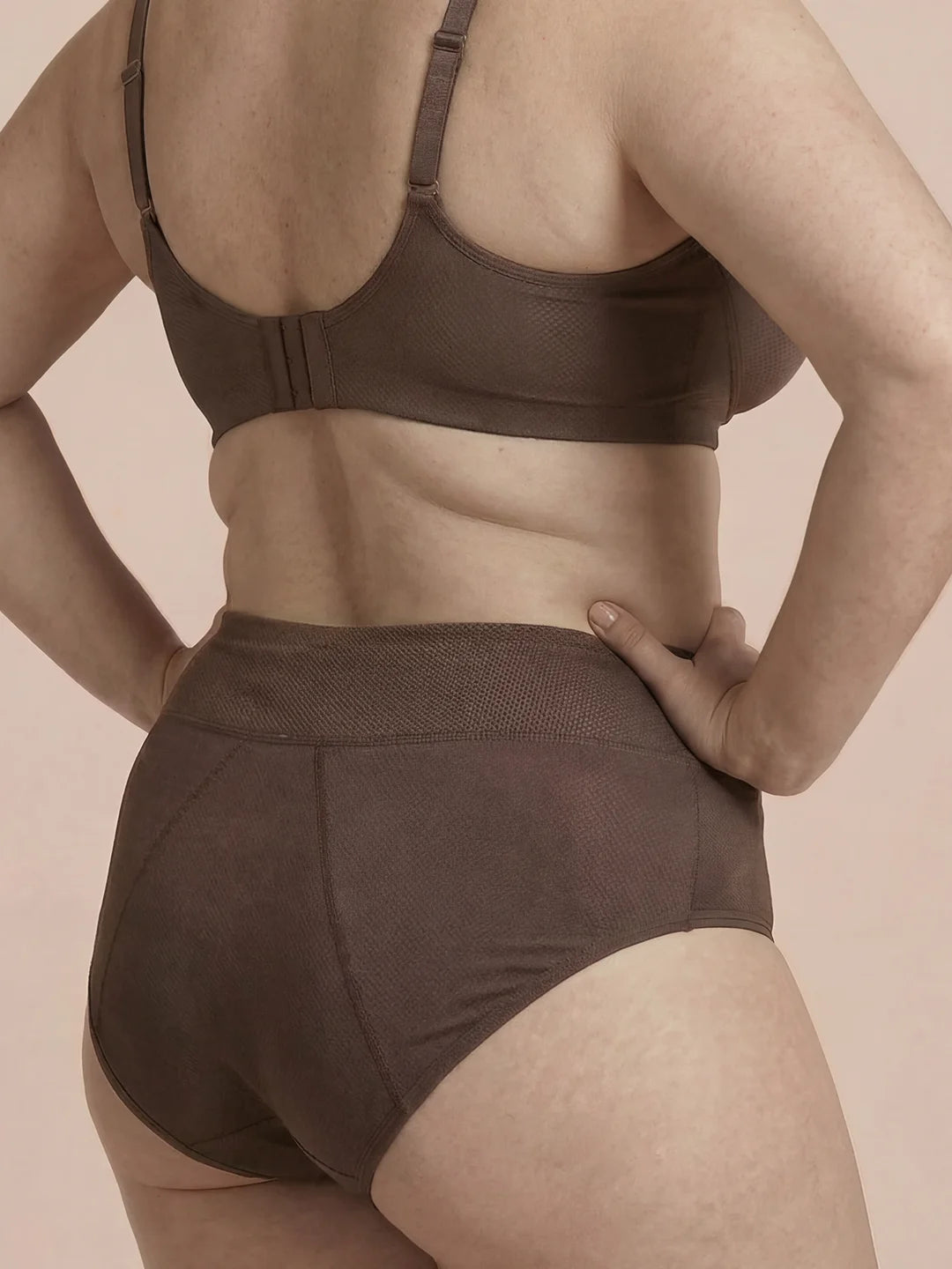 Classic Brief | 100% anti-perdite, giorno e notte | Marrone | mutande mestruali