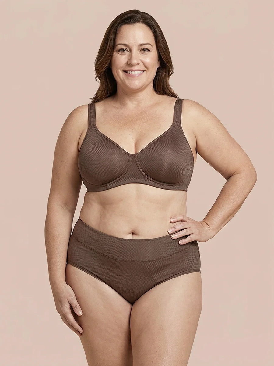 Classic Brief | 100% anti-perdite, giorno e notte | Marrone | mutande mestruali