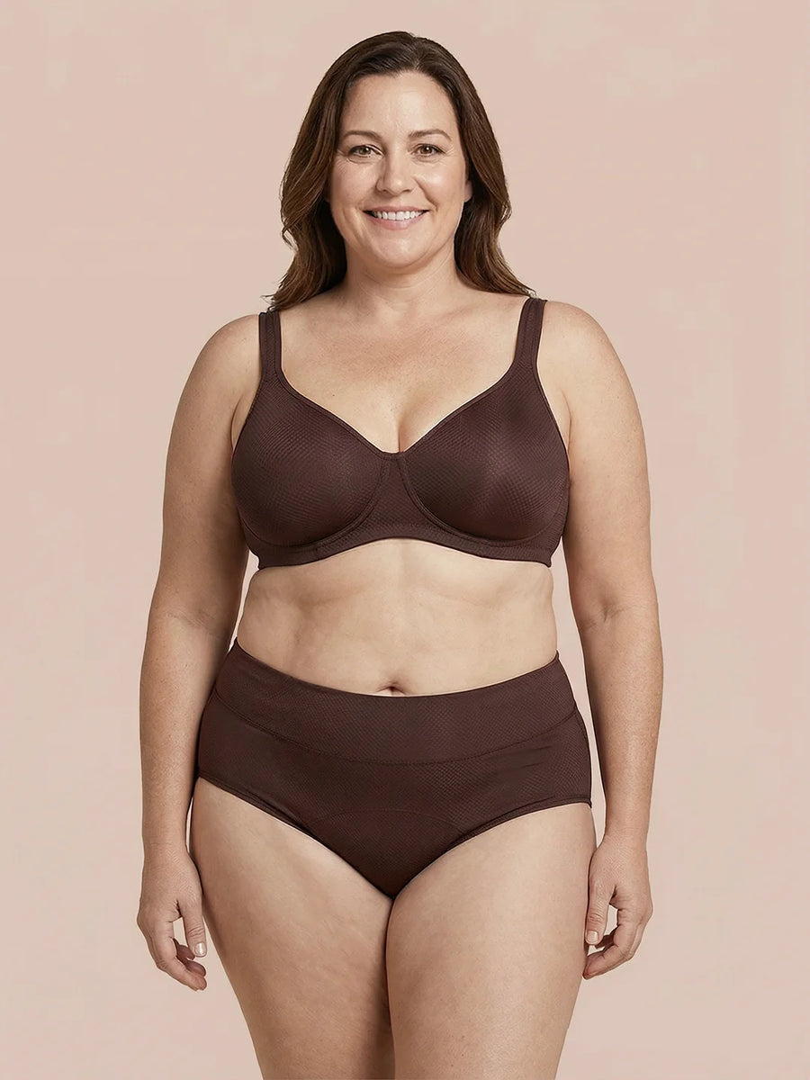 Classic Brief | 100% anti-perdite, giorno e notte | Cioccolato | mutande mestruali