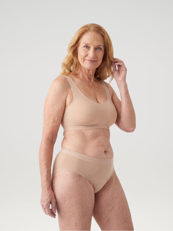 Senza cuciture Brief | Regular | Albicocca
