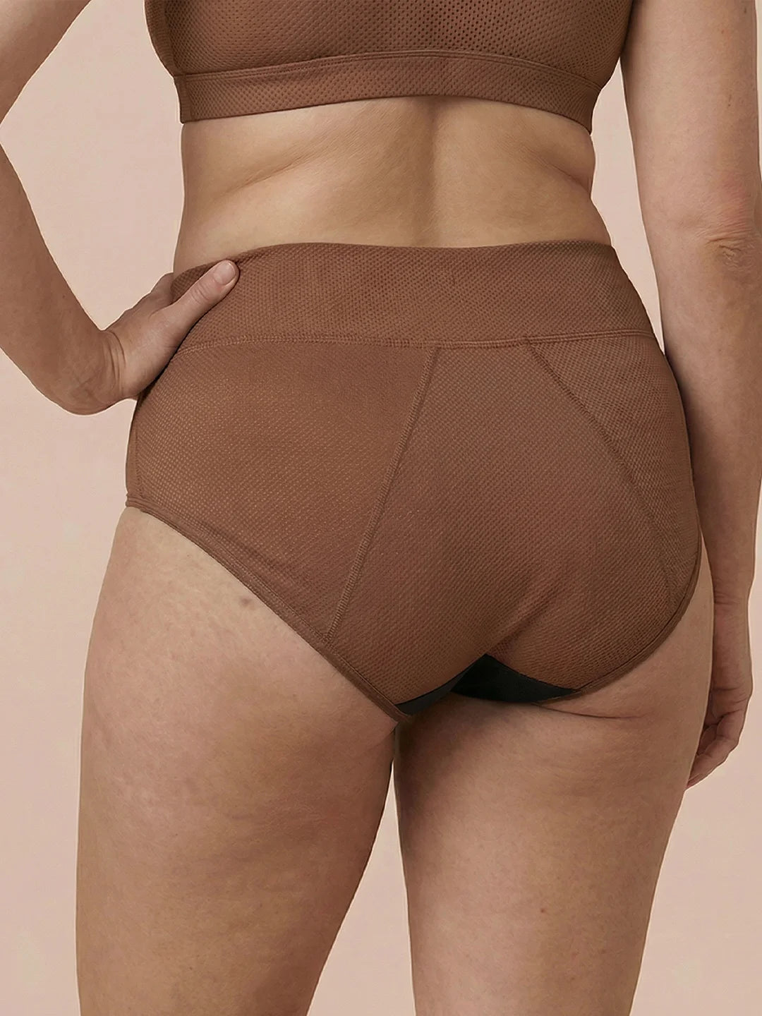 Classic Brief | 100% anti-perdite, giorno e notte | Caramello | mutande mestruali