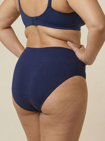 High Waist Brief | Extra Heavy | Blu