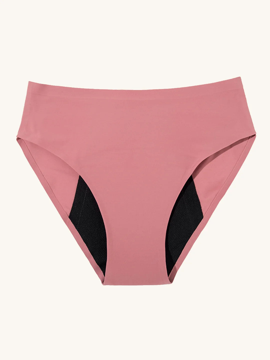High Waist Brief | Incontinenza pesante | Ultra morbido e senza cuciture | 100% anti-perdite e Cotone Organico | Rosa | mutande per incontinenza Oendies