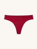 Braziliana senza cuciture | Lievi perdite urinarie | Ultra morbido e senza cuciture | 100% anti-perdita e Cotone Organico | Rosso