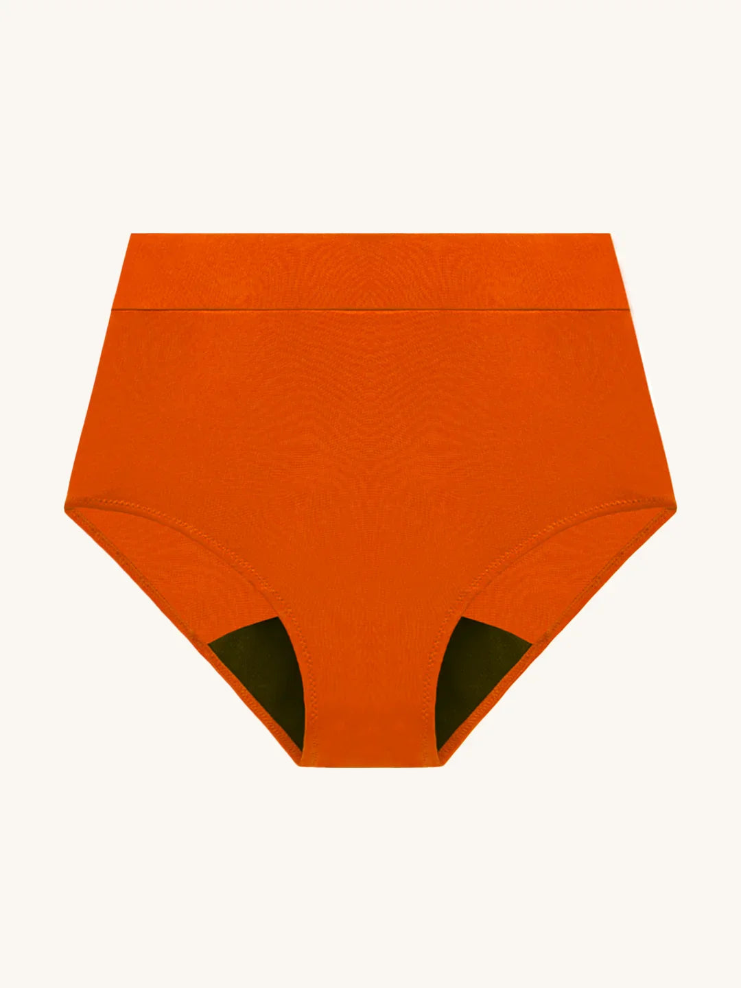 Lettera sul nuoto mestruale | Extra intenso | 100% a prova di perdite | Arancia