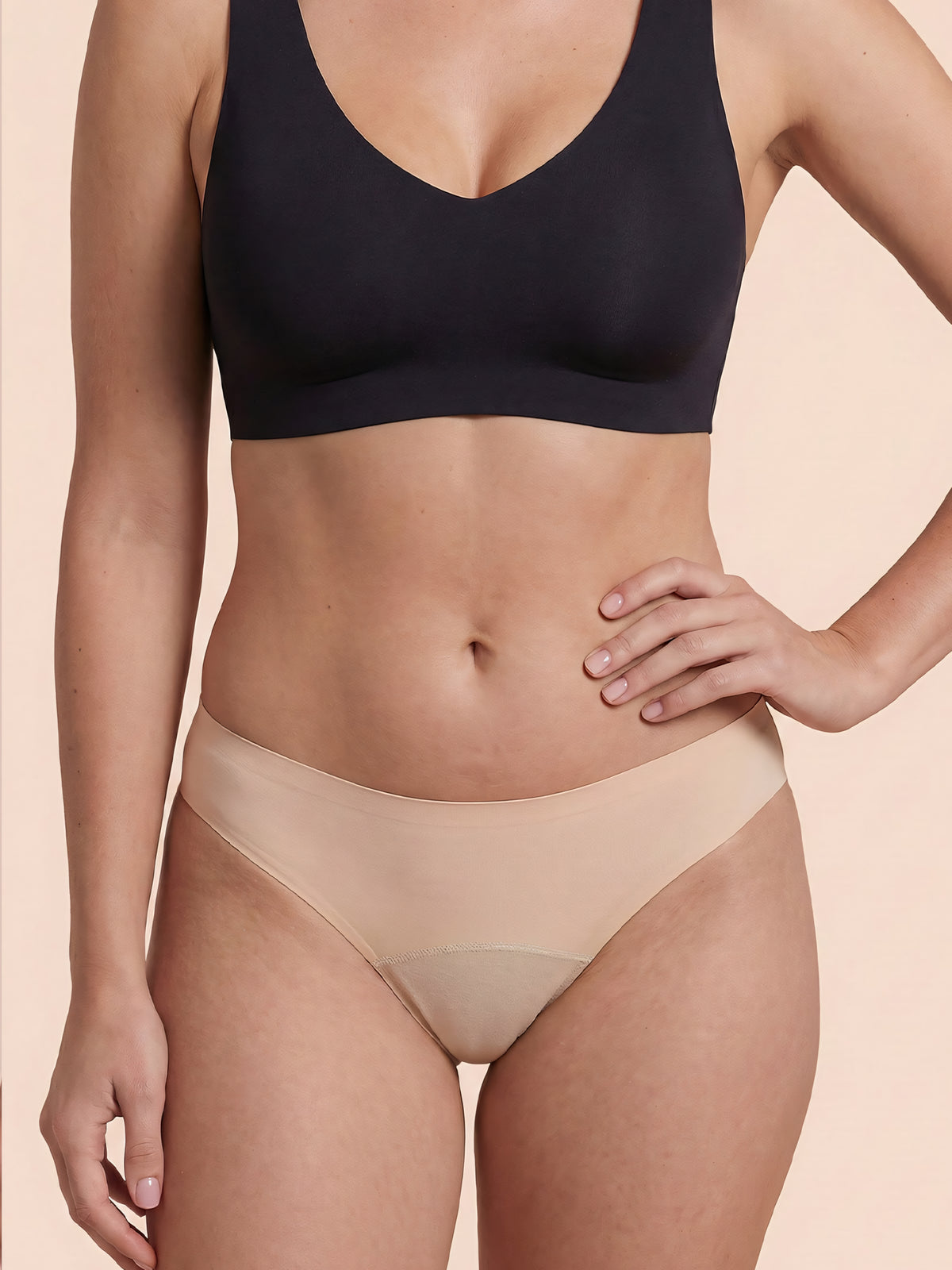 Classic 2.0 Brief | 100% anti-perdite, giorno e notte | Albicocca