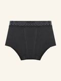 Boyfriend Brief 2.0 | 100% anti-perdite, giorno e notte | Nero | mutande mestruali