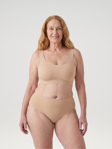 High Waist Brief | Extra Heavy | Albicocca
