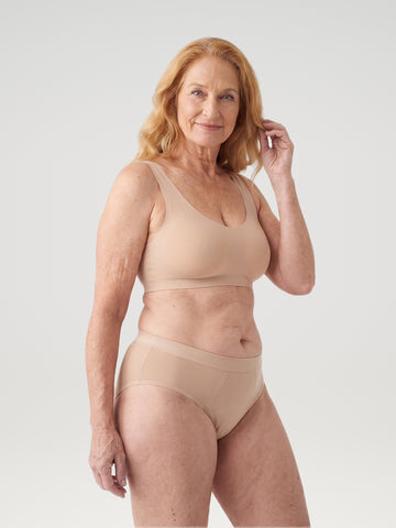 Senza cuciture Brief | Regular | Albicocca